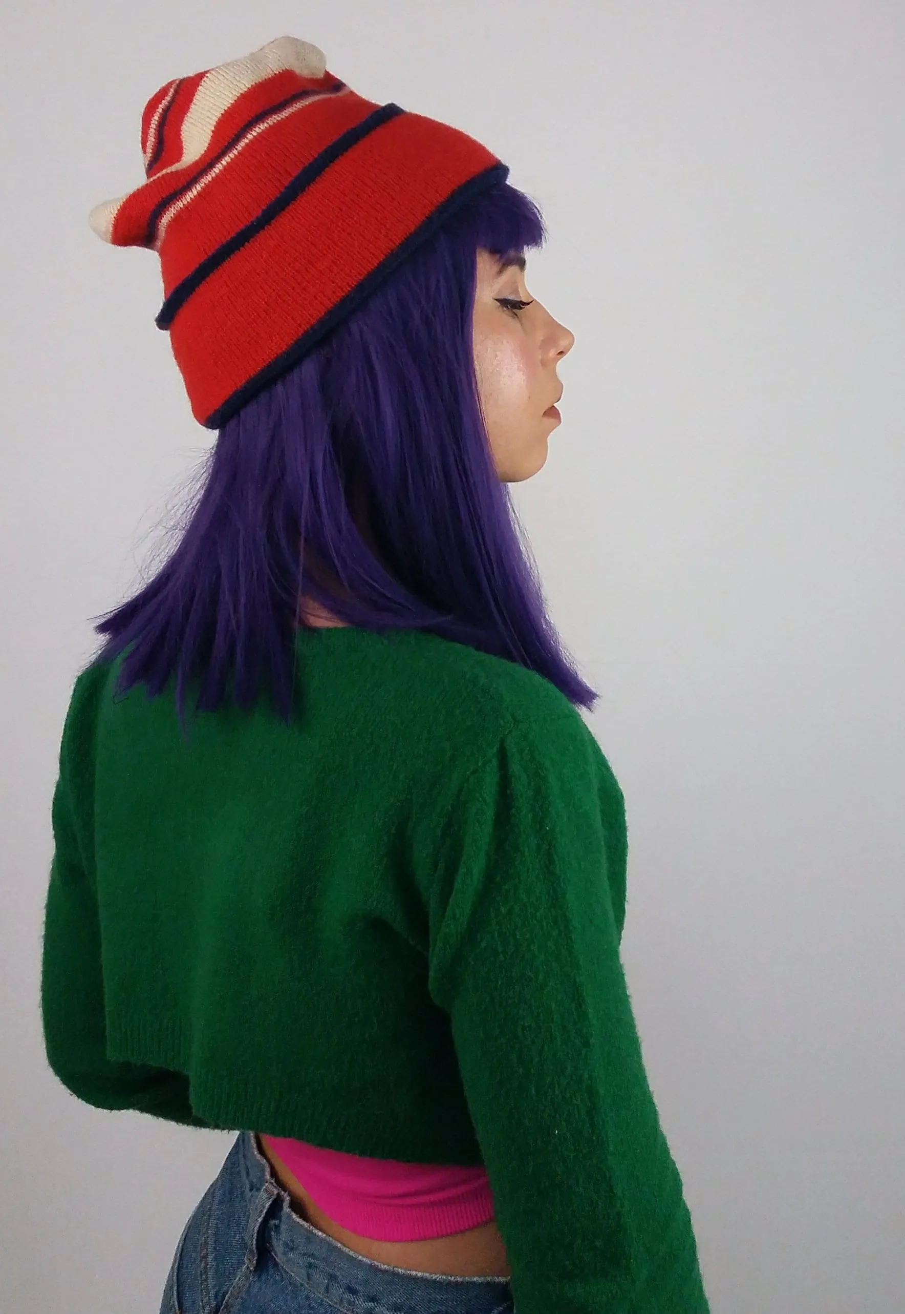 80's Beanie Wool Hat