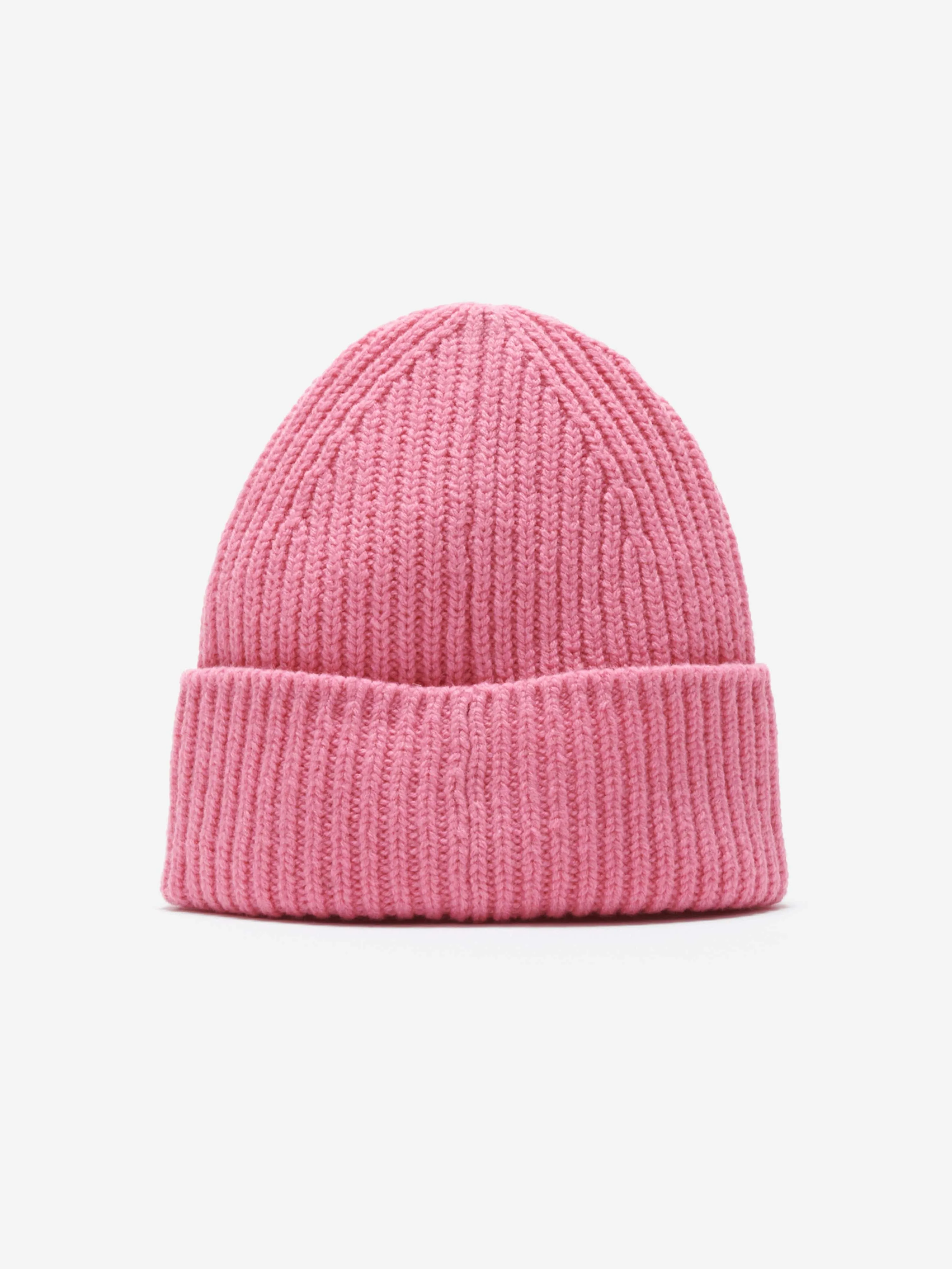 Acne Studios Kids Pansy Crystal Core Beanie in Pink