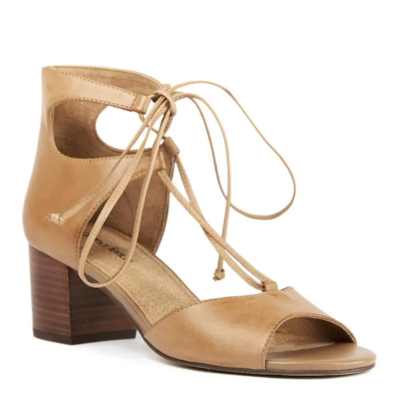 ALCOTT BLOCK HEEL LACE UP by Diana Ferrari