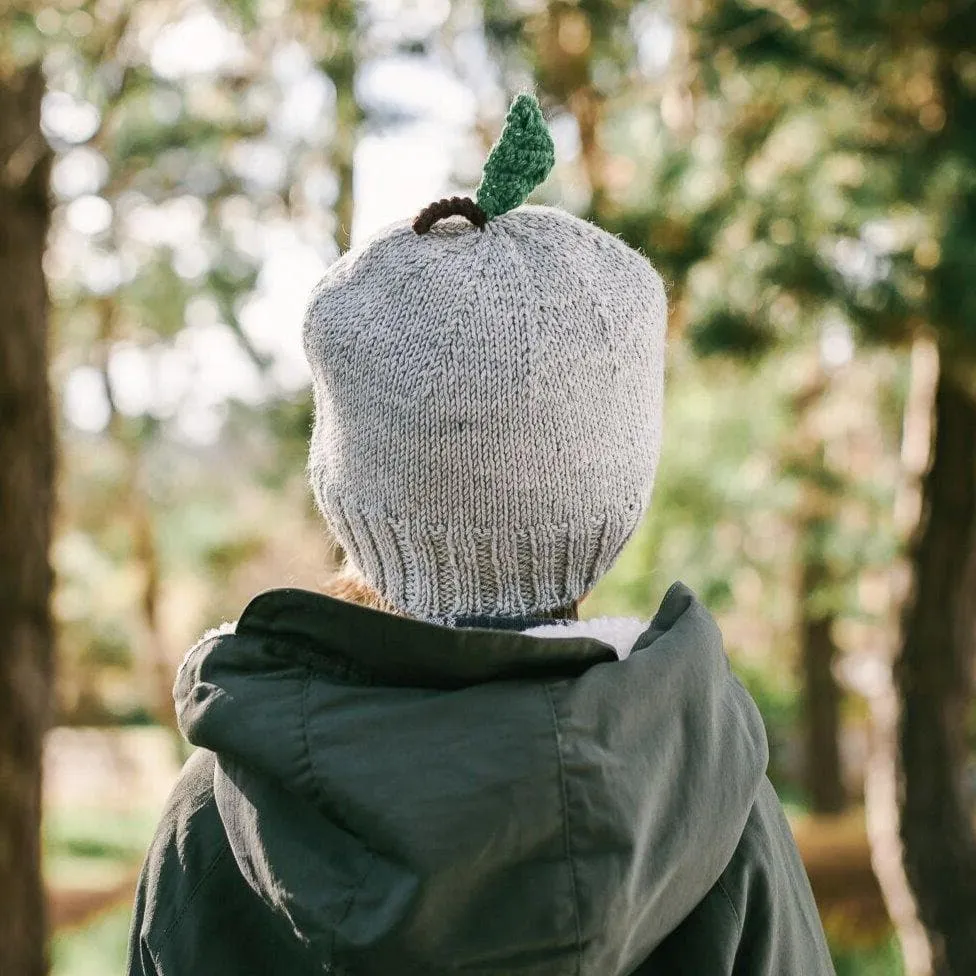 Apple Beanie Grey