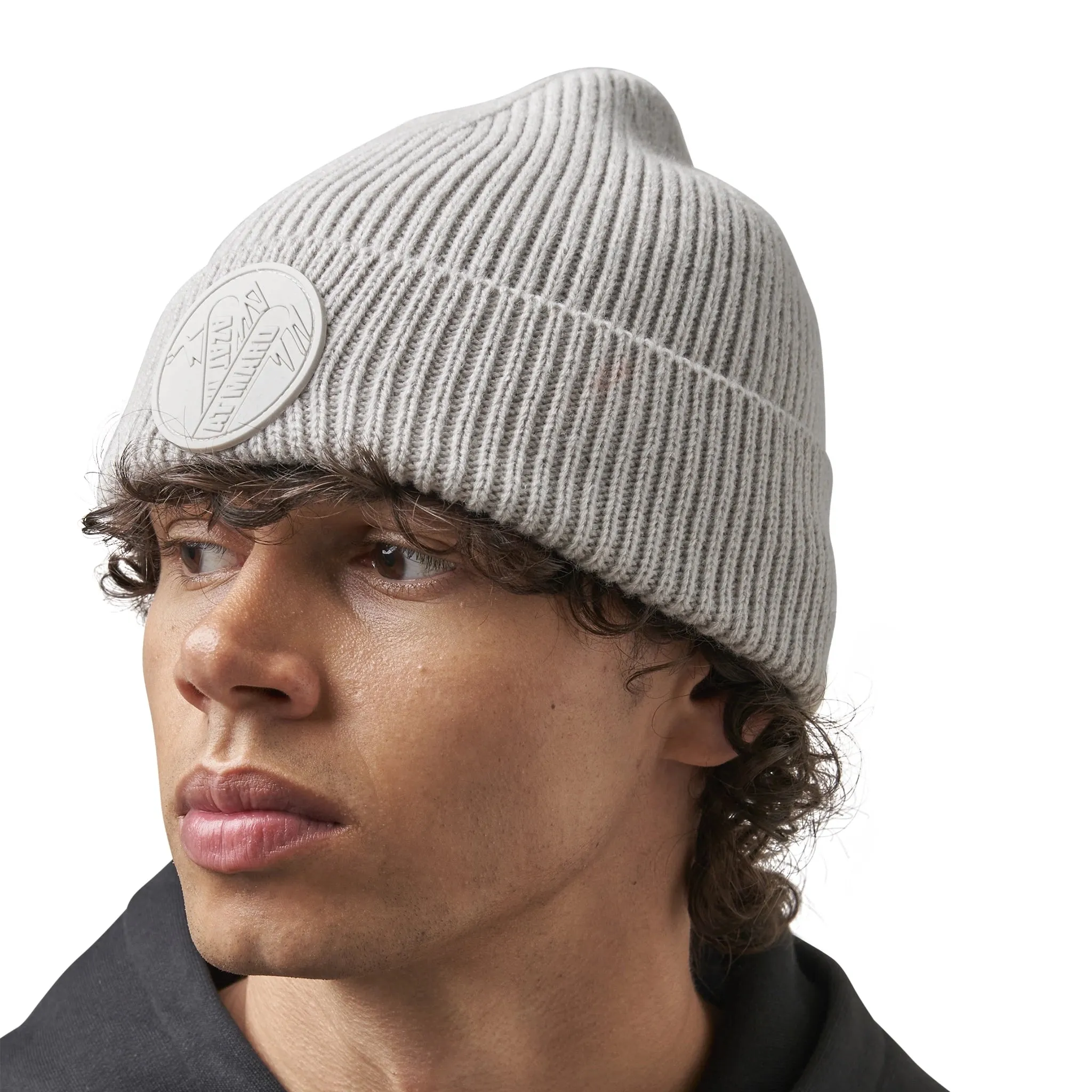 Azat Mard Ski Grey Beanie Hat