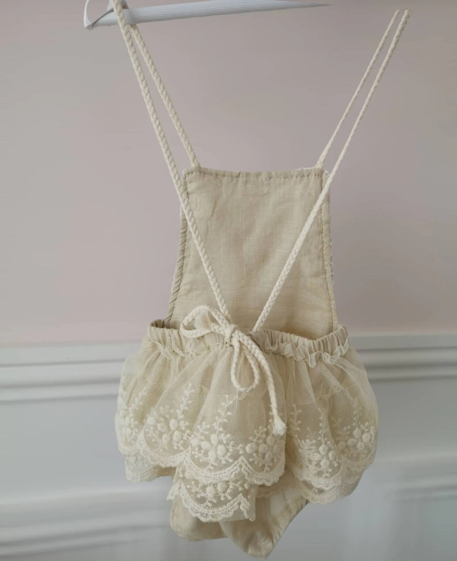 Baby Princess Boho Laced Romper