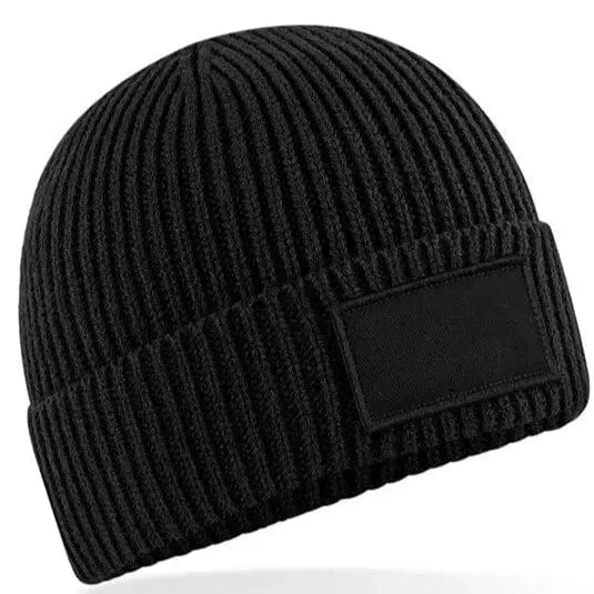 Beechfield Fashion Patch Beanie