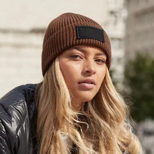 Beechfield Fashion Patch Beanie