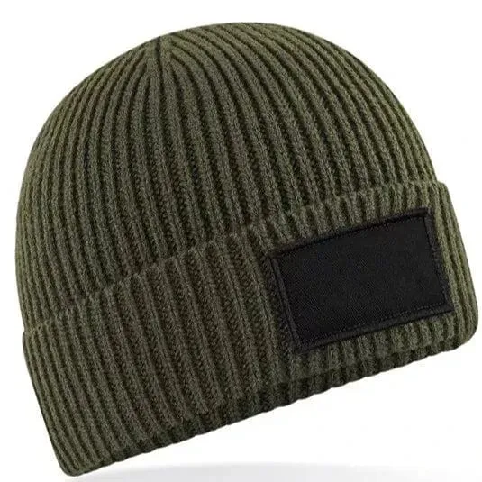 Beechfield Fashion Patch Beanie