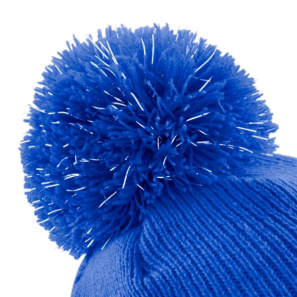 Beechfield Junior Reflective Bobble Beanie