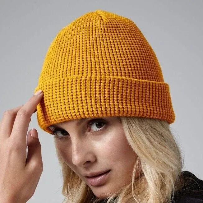 Beechfield Organic Cotton Waffle Beanie