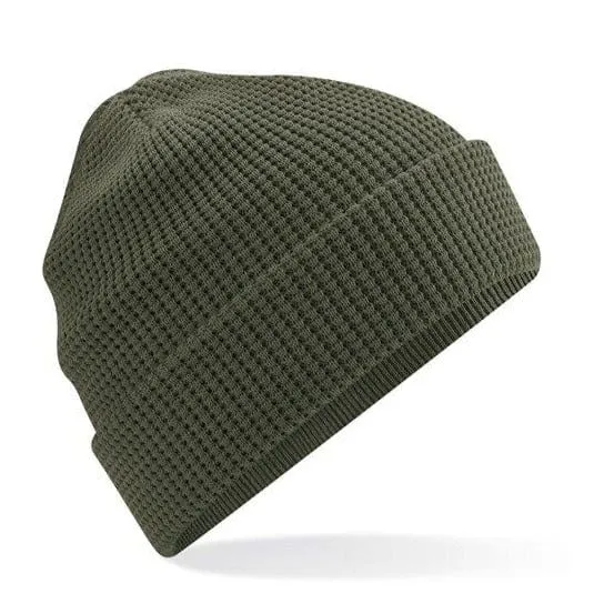 Beechfield Organic Cotton Waffle Beanie