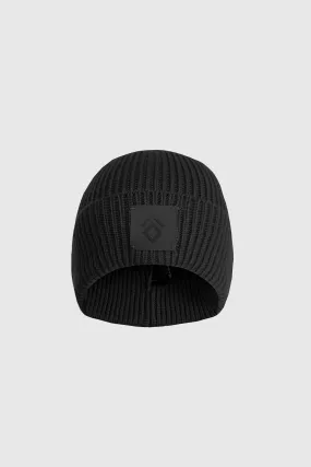 Black Logo Beanie