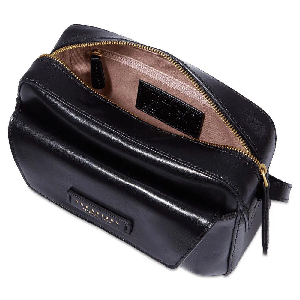 Borsa Donna a Tracolla THE BRIDGE linea Diana in Pelle Nera