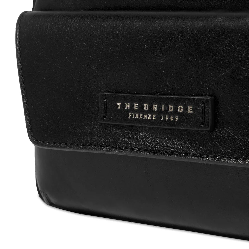 Borsa Donna a Tracolla THE BRIDGE linea Diana in Pelle Nera