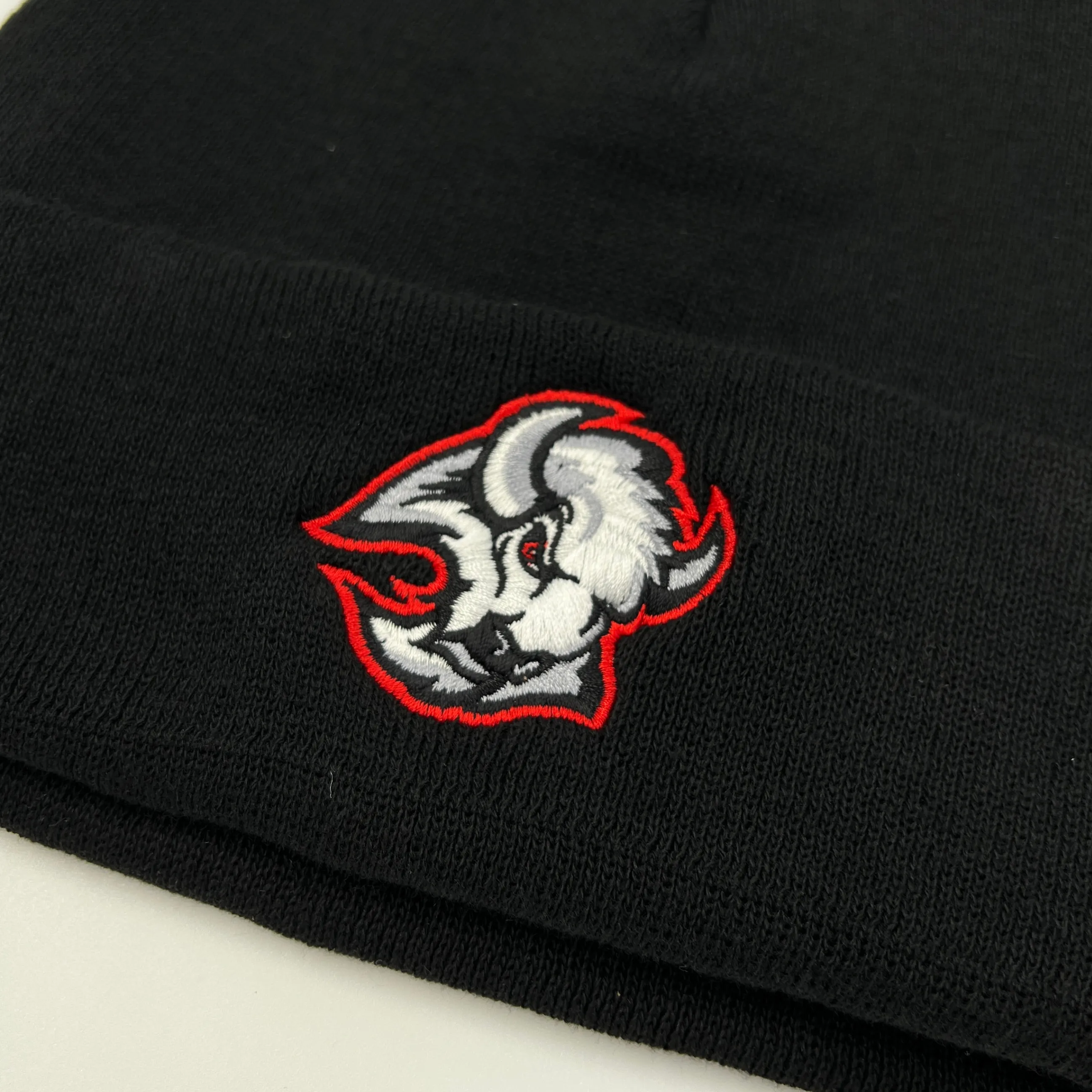 Buffalo Sabres Goat Head Knit Beanie