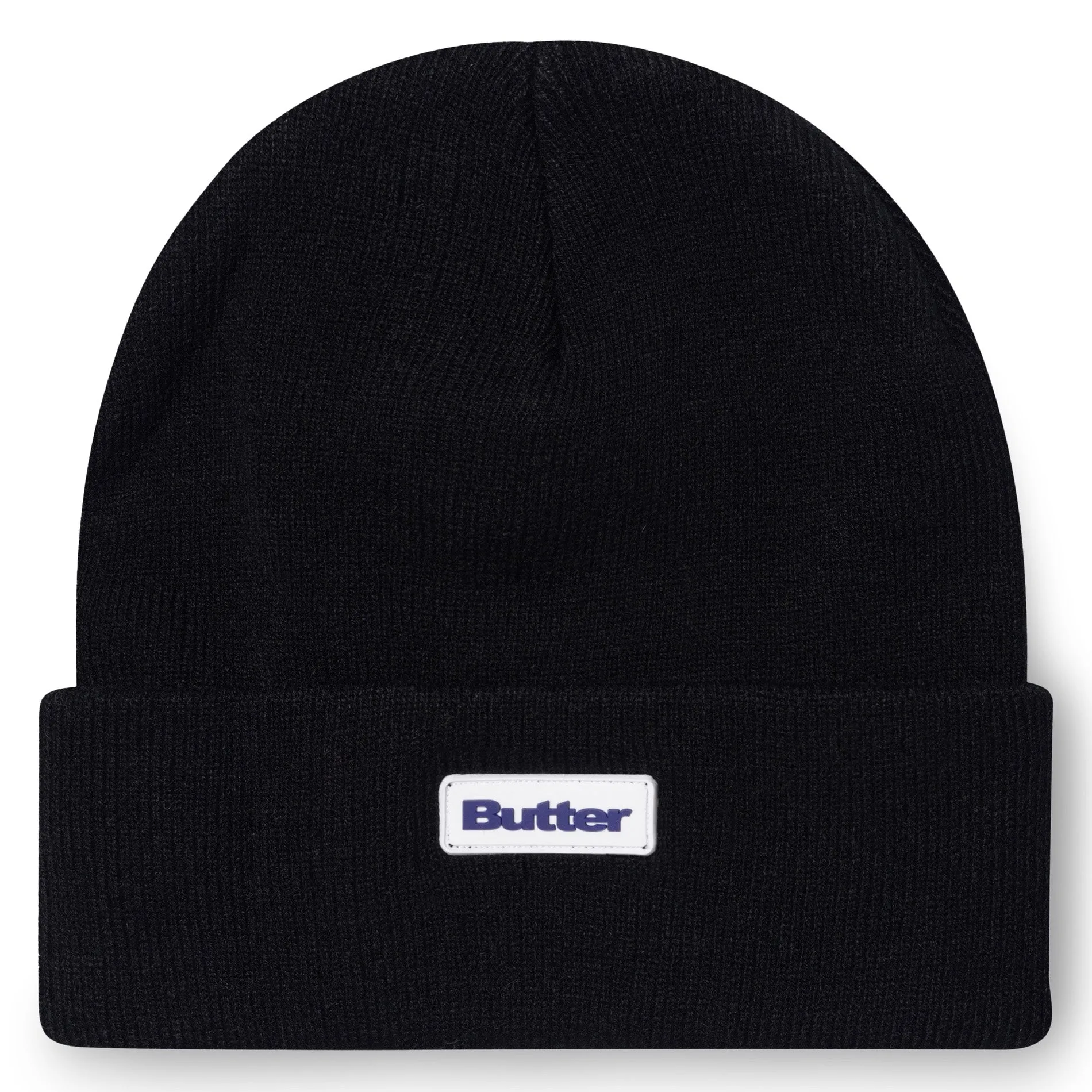 Butter Goods Tall Cuff Beanie Black Q124