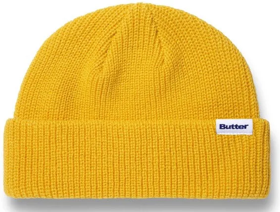 Buttergoods Wharfie Beanie (White Label) / Yellow