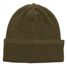 Stylish Army Brown Linen Waffle Beanie - Perfect for Warmth and Comfort