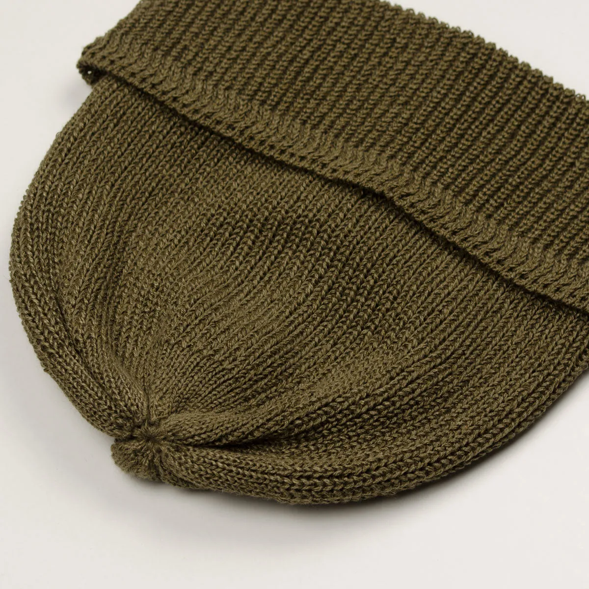 Stylish Army Brown Linen Waffle Beanie - Perfect for Warmth and Comfort