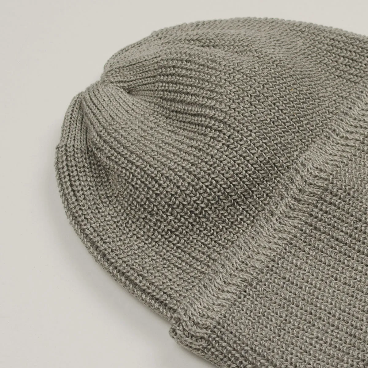 Stylish Gray Linen Waffle Beanie for Versatile Fashion