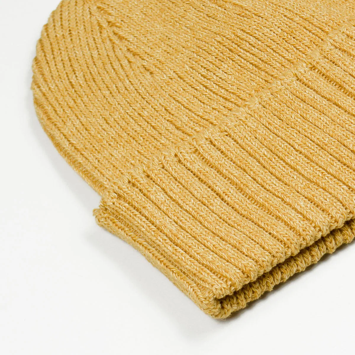 cableami - Recycled Cotton Beanie - Yellow