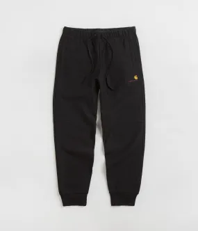 Carhartt American Script Sweatpants - Black