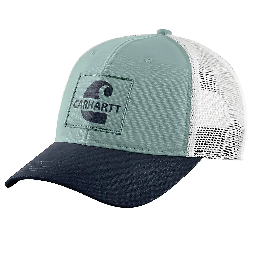 Carhartt Canvas Mesh-Back Logo Graphic Cap