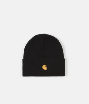 Carhartt Chase Beanie - Black / Gold