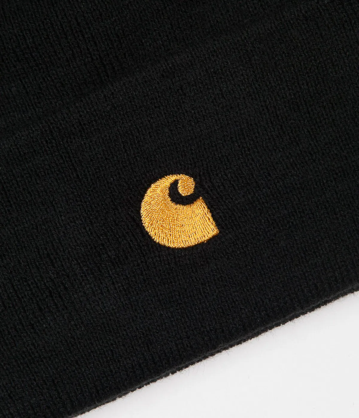 Carhartt Chase Beanie - Black / Gold