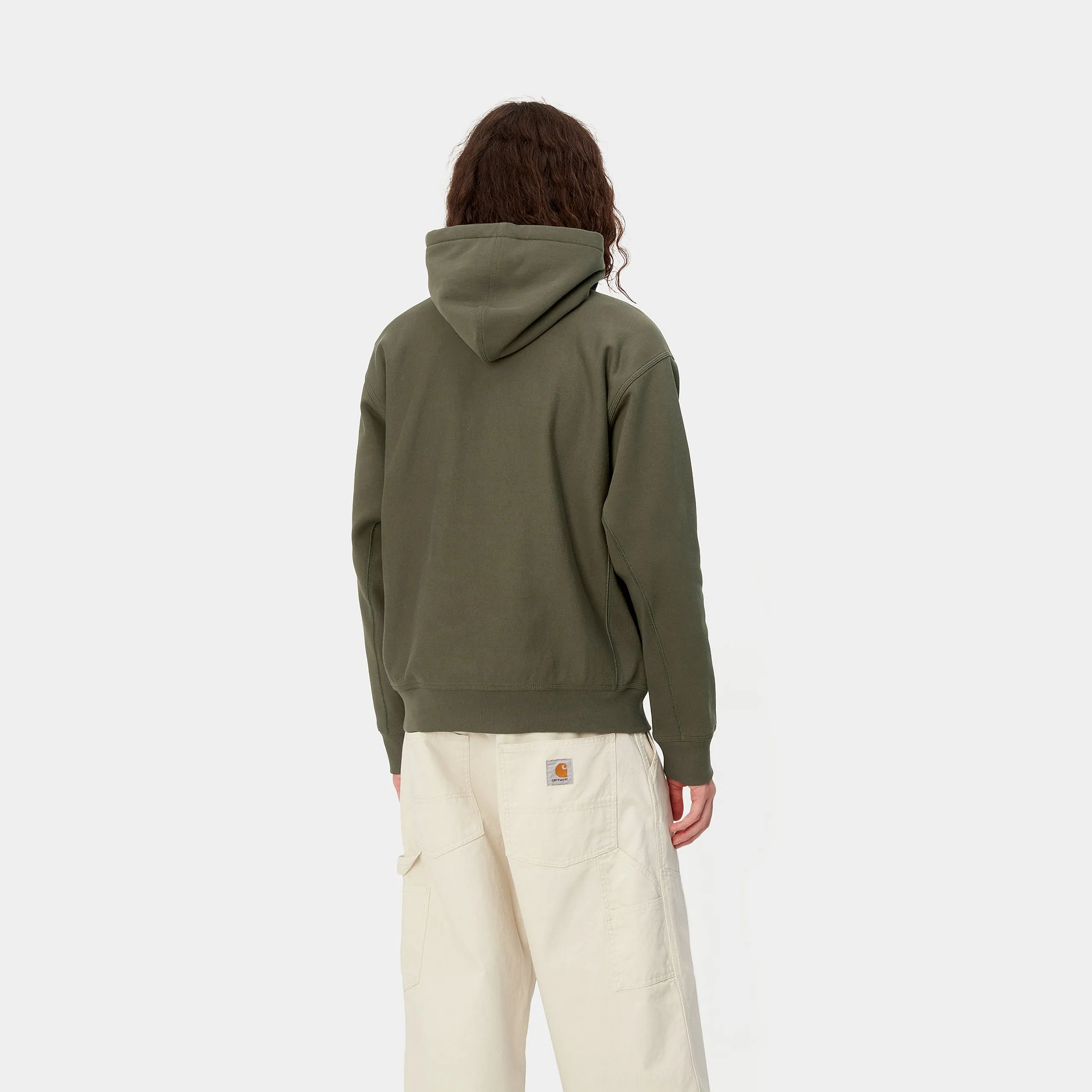 Carhartt Hooded American Script Sweat Plant