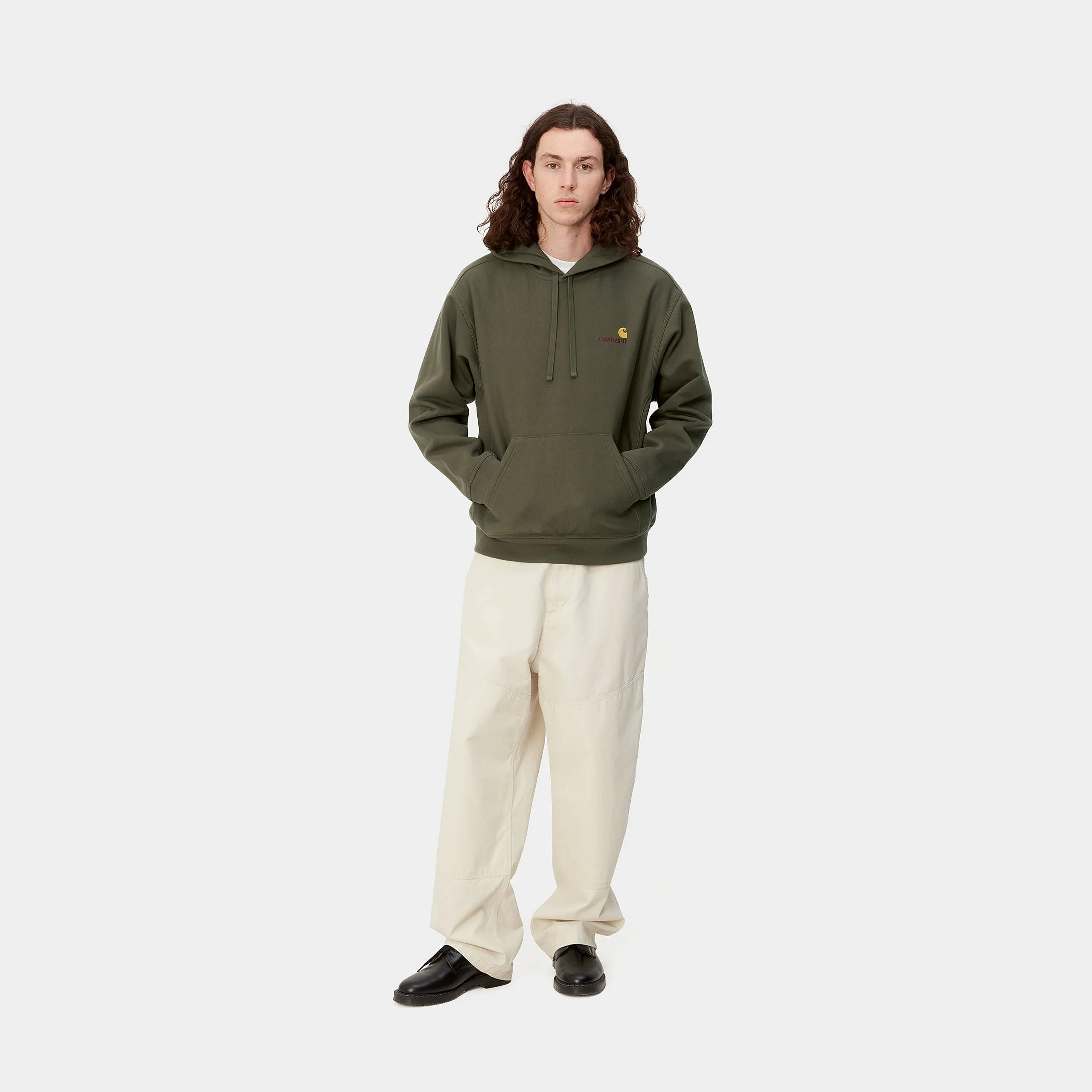 Carhartt Hooded American Script Sweat Plant