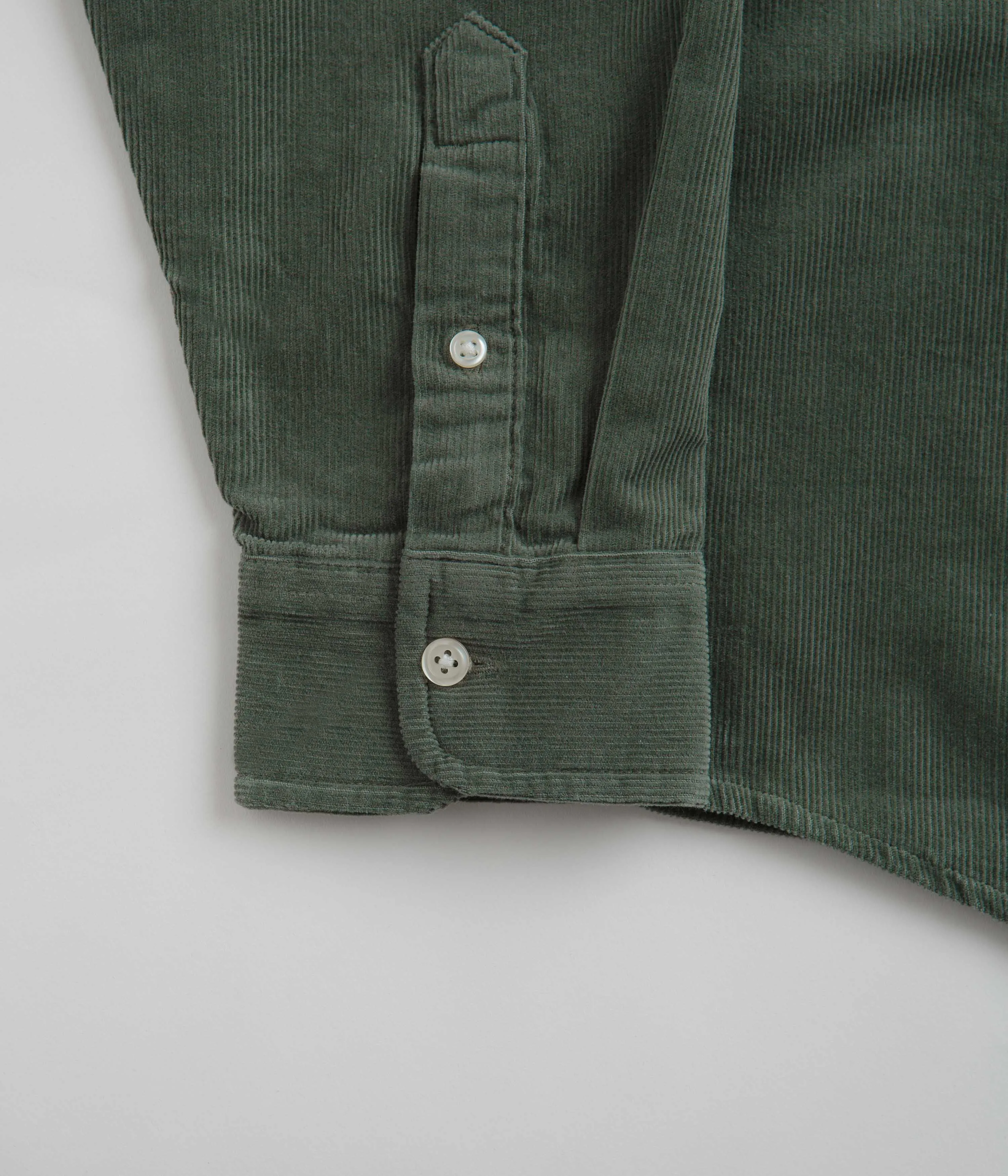 Carhartt Madison Fine Cord Shirt - Park / Wax