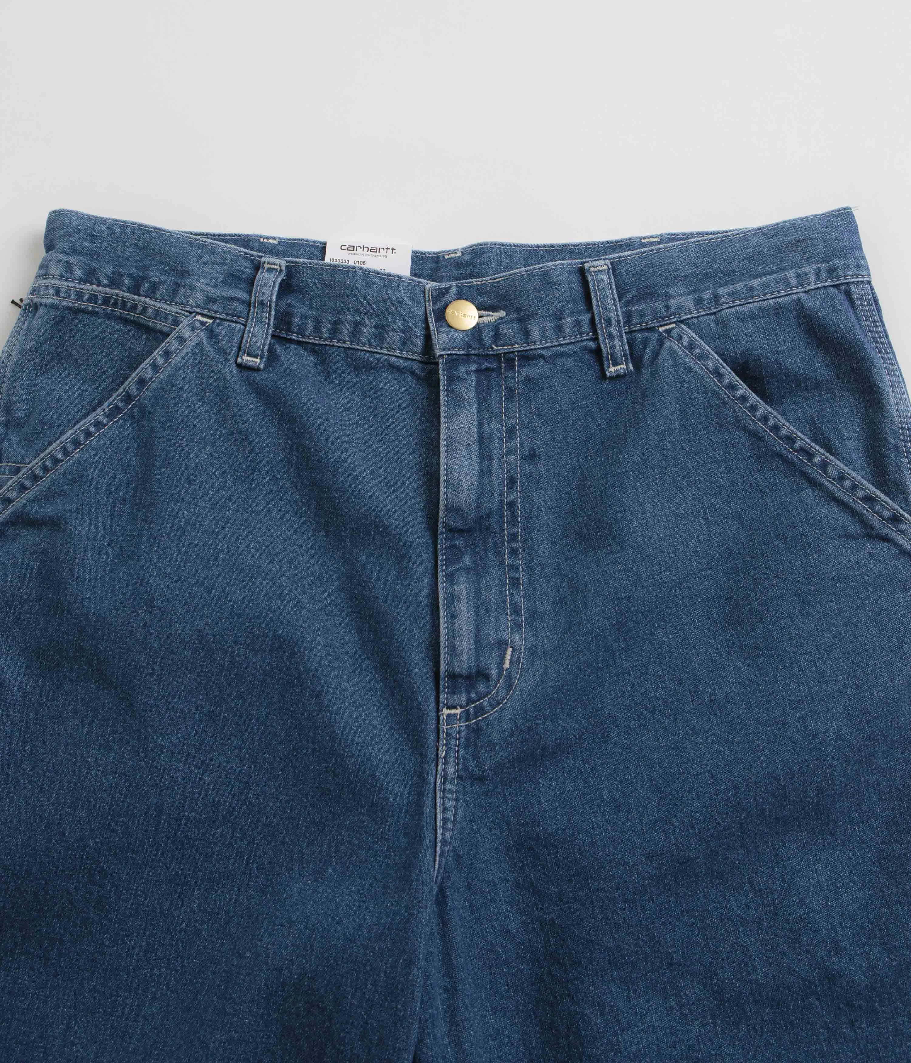 Carhartt Simple Shorts - Blue Stone Washed