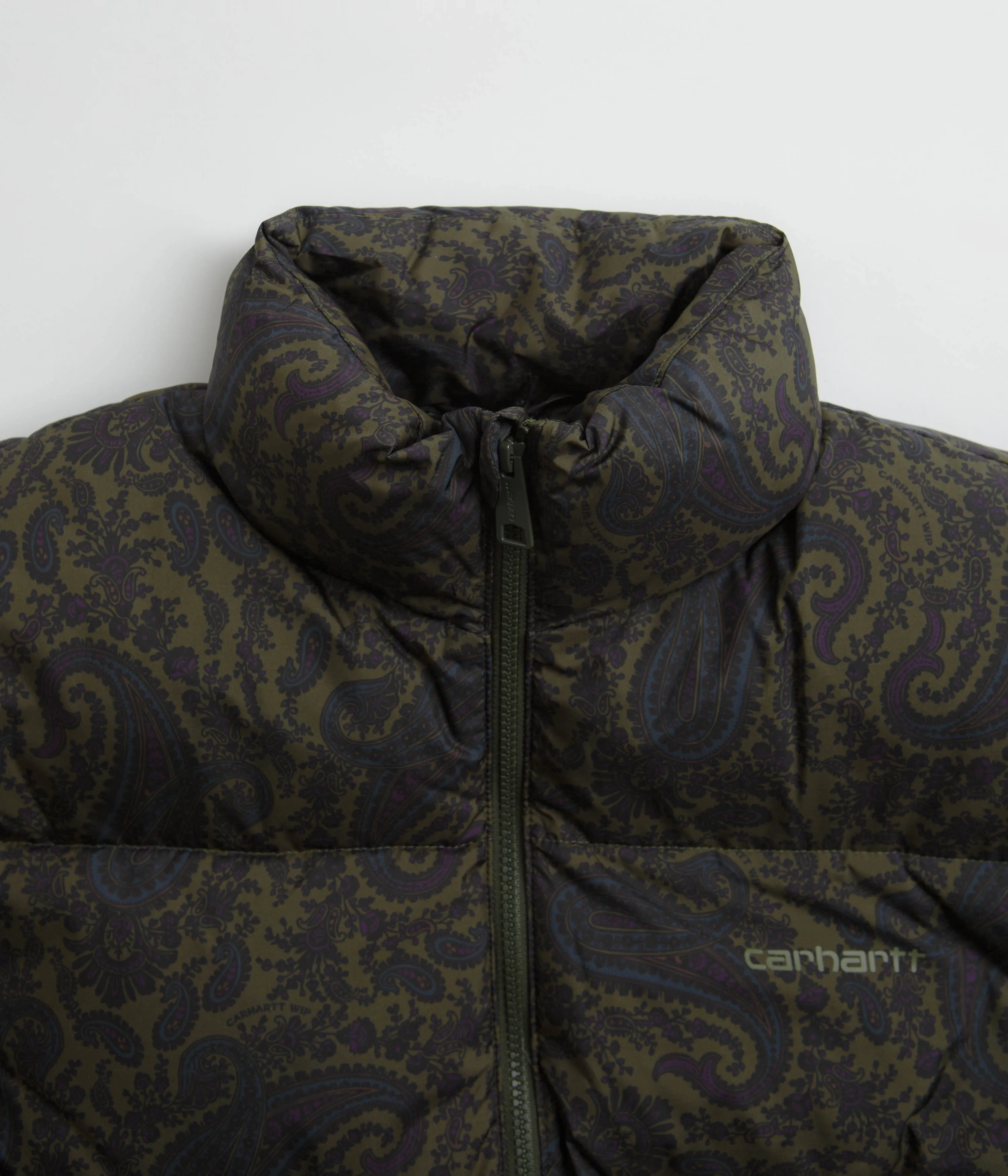 Carhartt Springfield Jacket - Paisley Print / Plant / Black