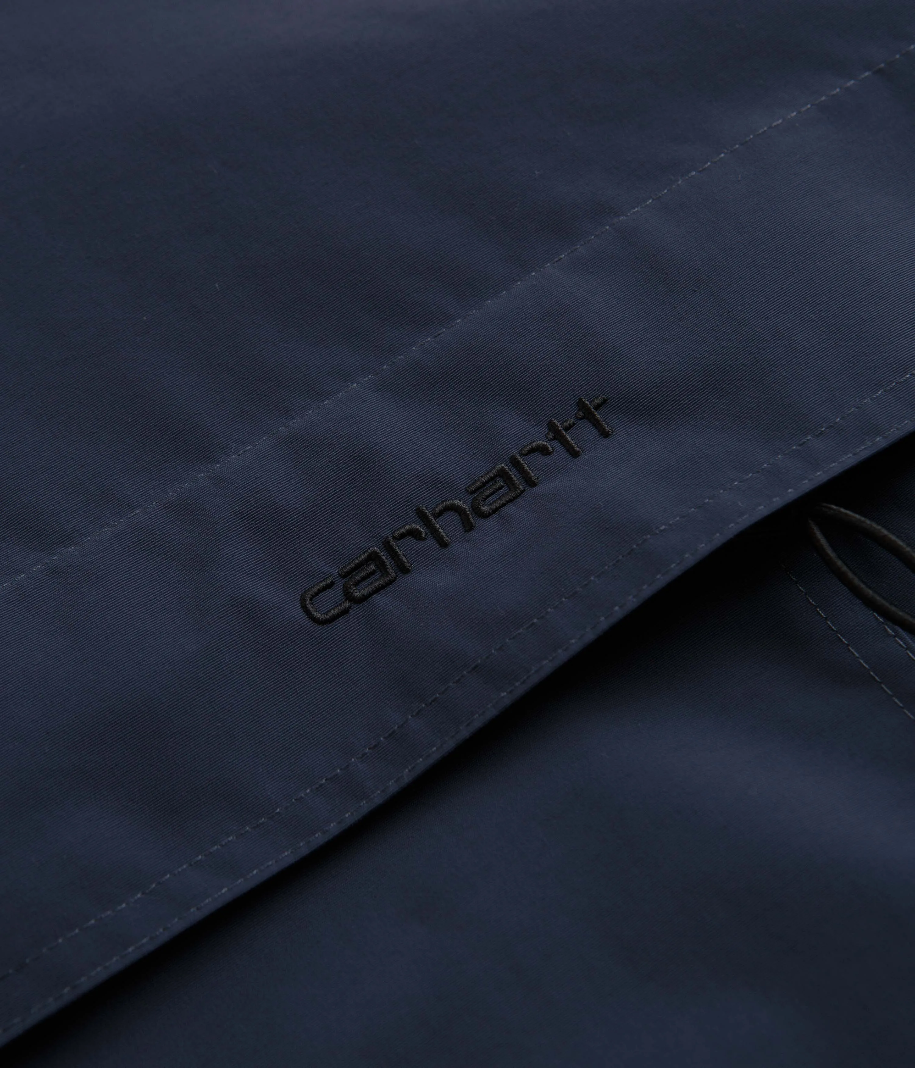 Carhartt Windbreaker Pullover Jacket - Blue / Black