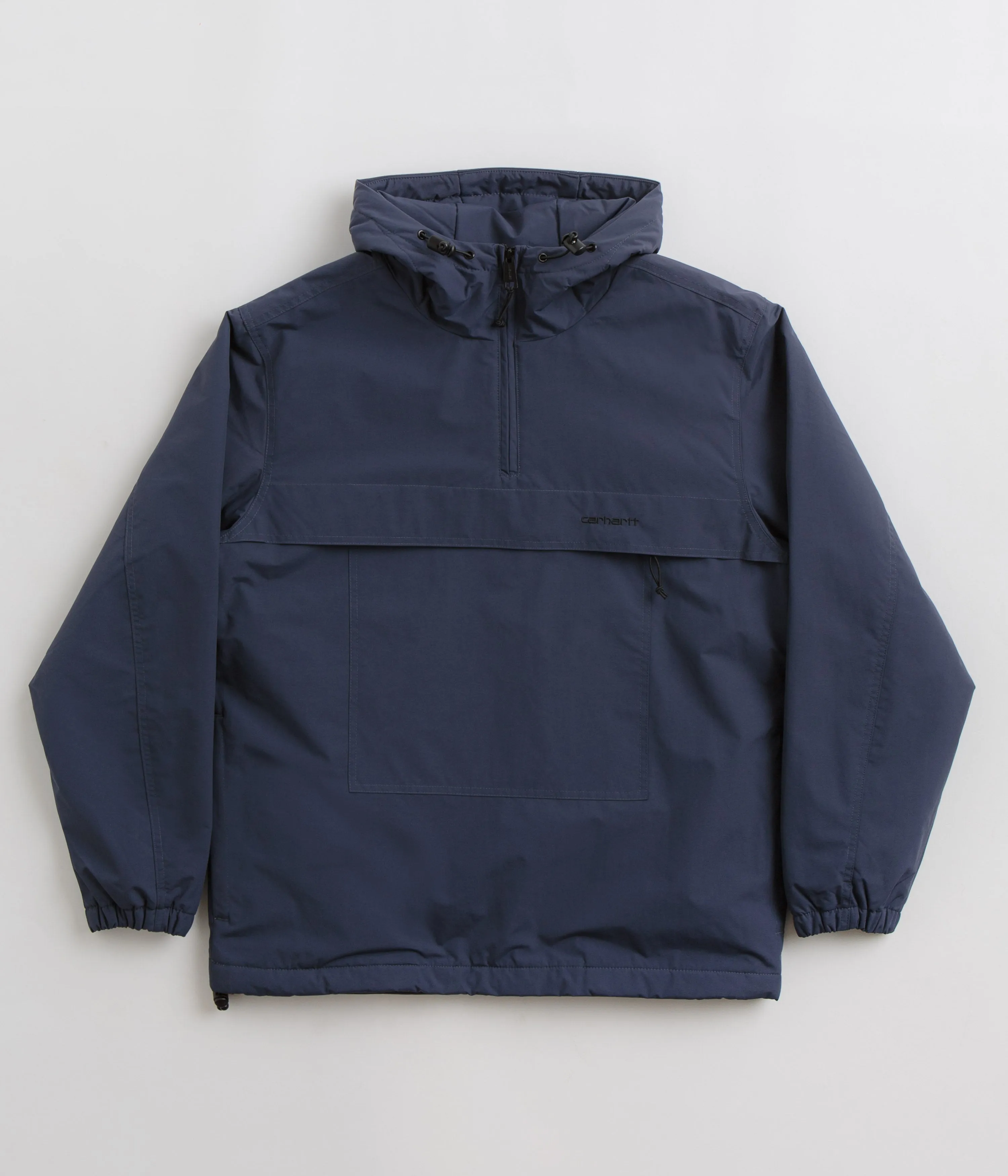 Carhartt Windbreaker Pullover Jacket - Blue / Black