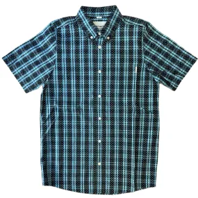 CARHARTT WIP S/S Gilmore Dots Shirt Duke Blue Yellow Check