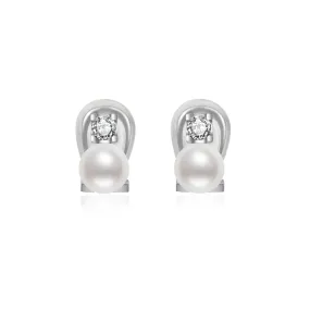 Clip-On Freshwater Pearl Earrings WE00608