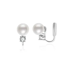 Clip-On Freshwater Pearl Earrings WE00784