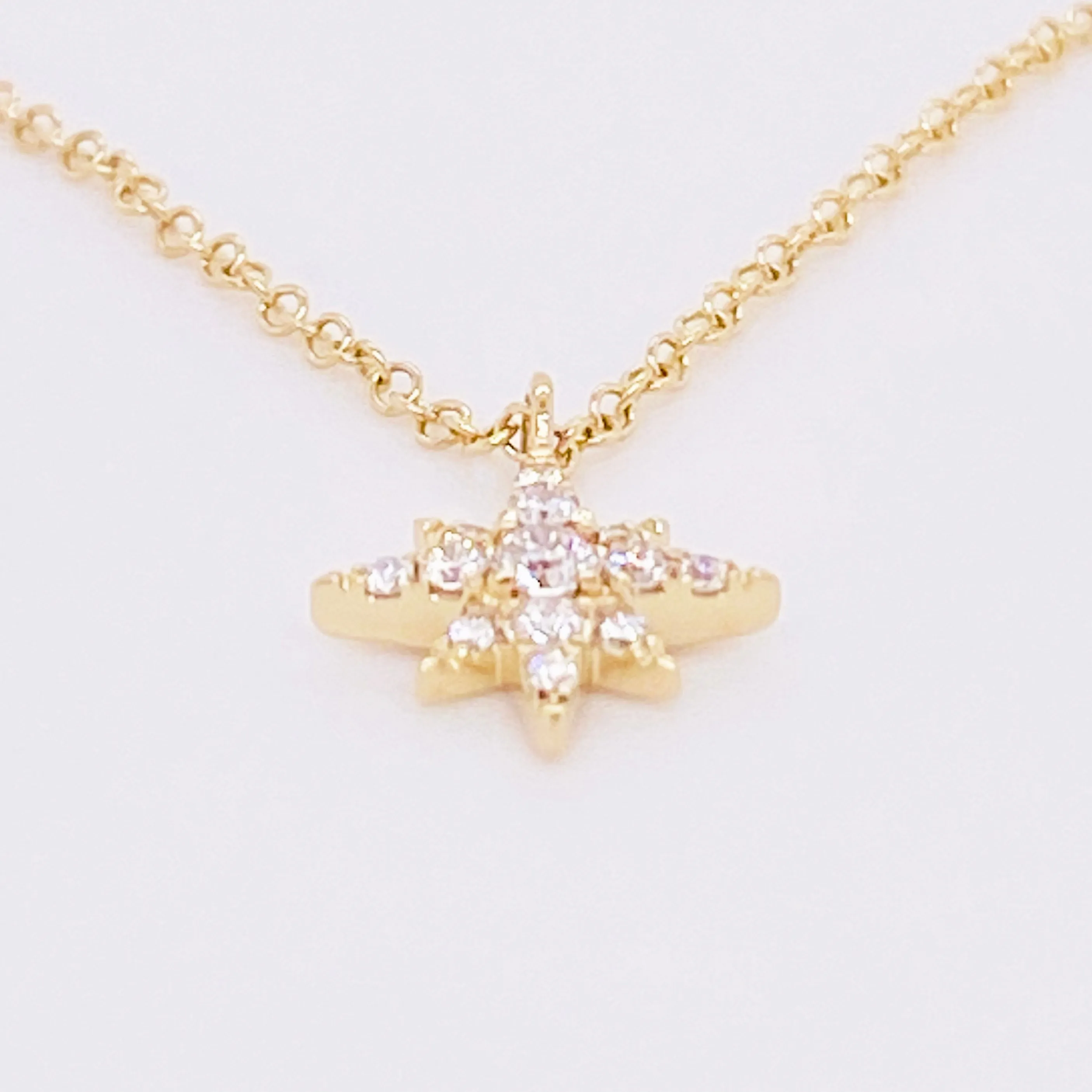 Diamond North Star Necklace