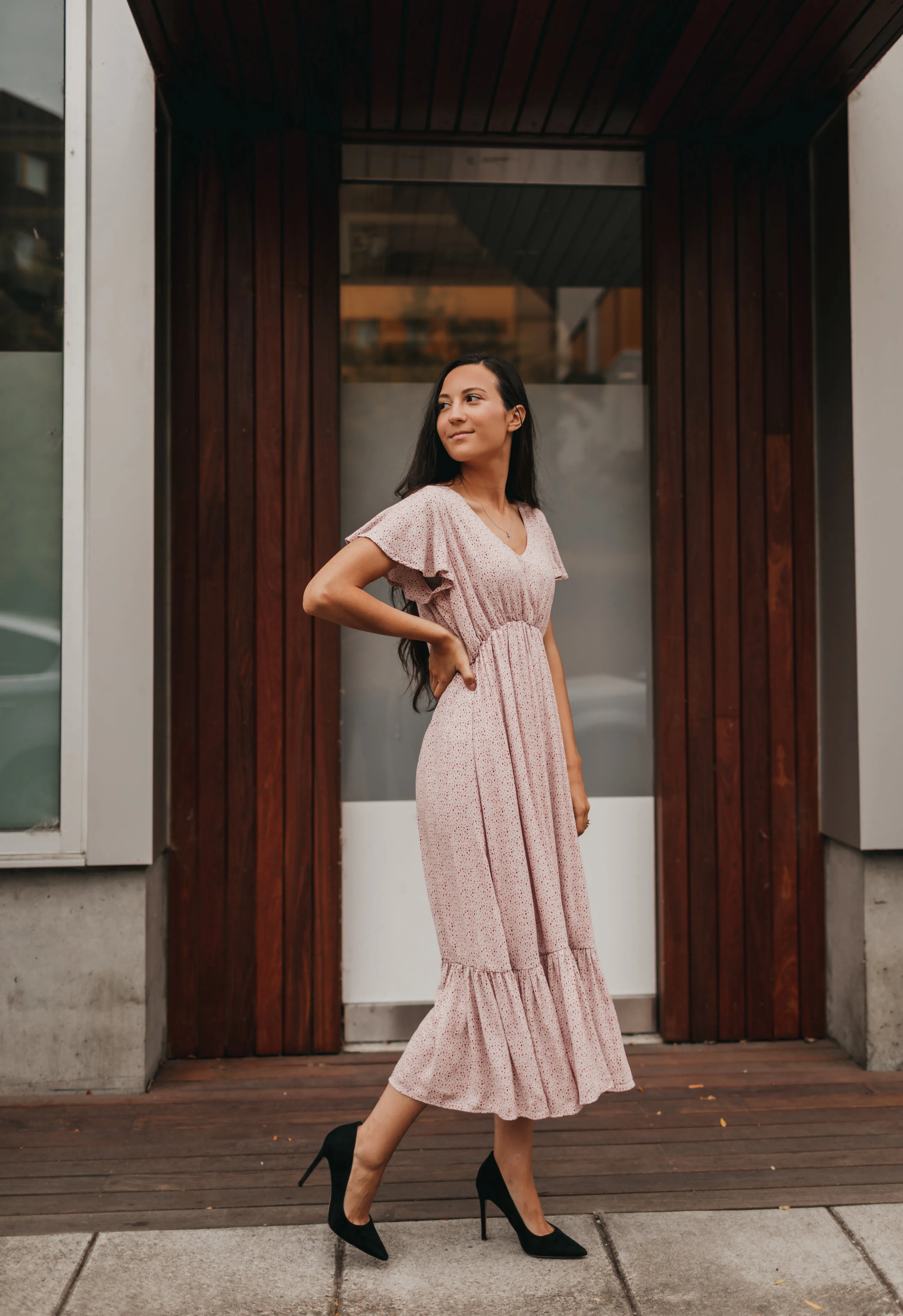 Diana Midi Dress MATERNITY