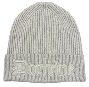 DOCTRINE LOGO SKULLCAP (HEATHER GRAY)