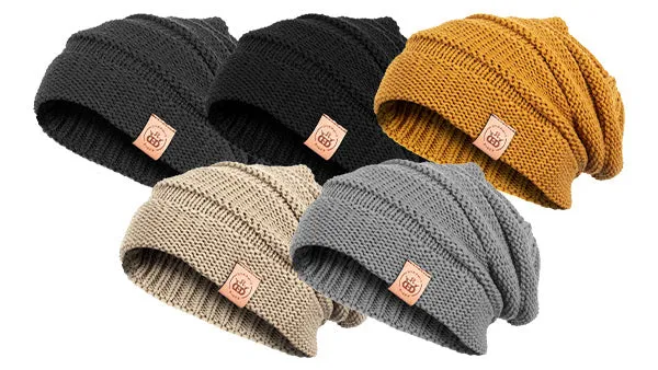 Dynamic Slouch Scrunch Beanie