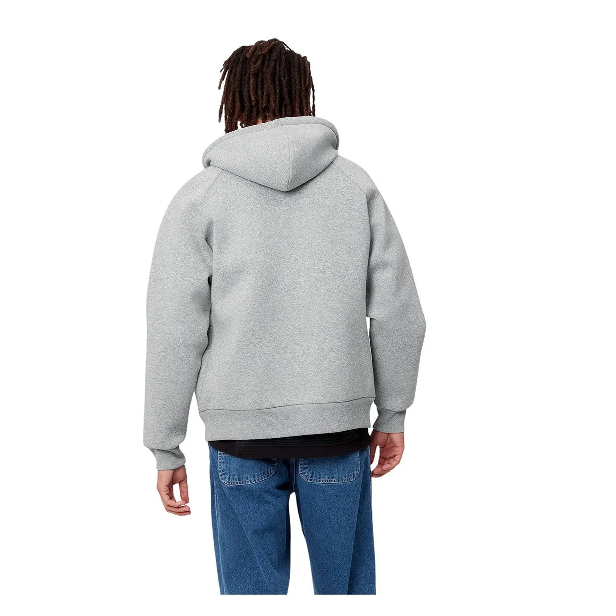 Felpa Carhartt WIP  Car-Lux Hooded Grigio