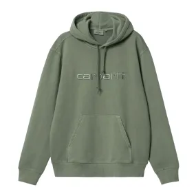 Felpa Uomo Carhartt WIP Hooded Duster Verde