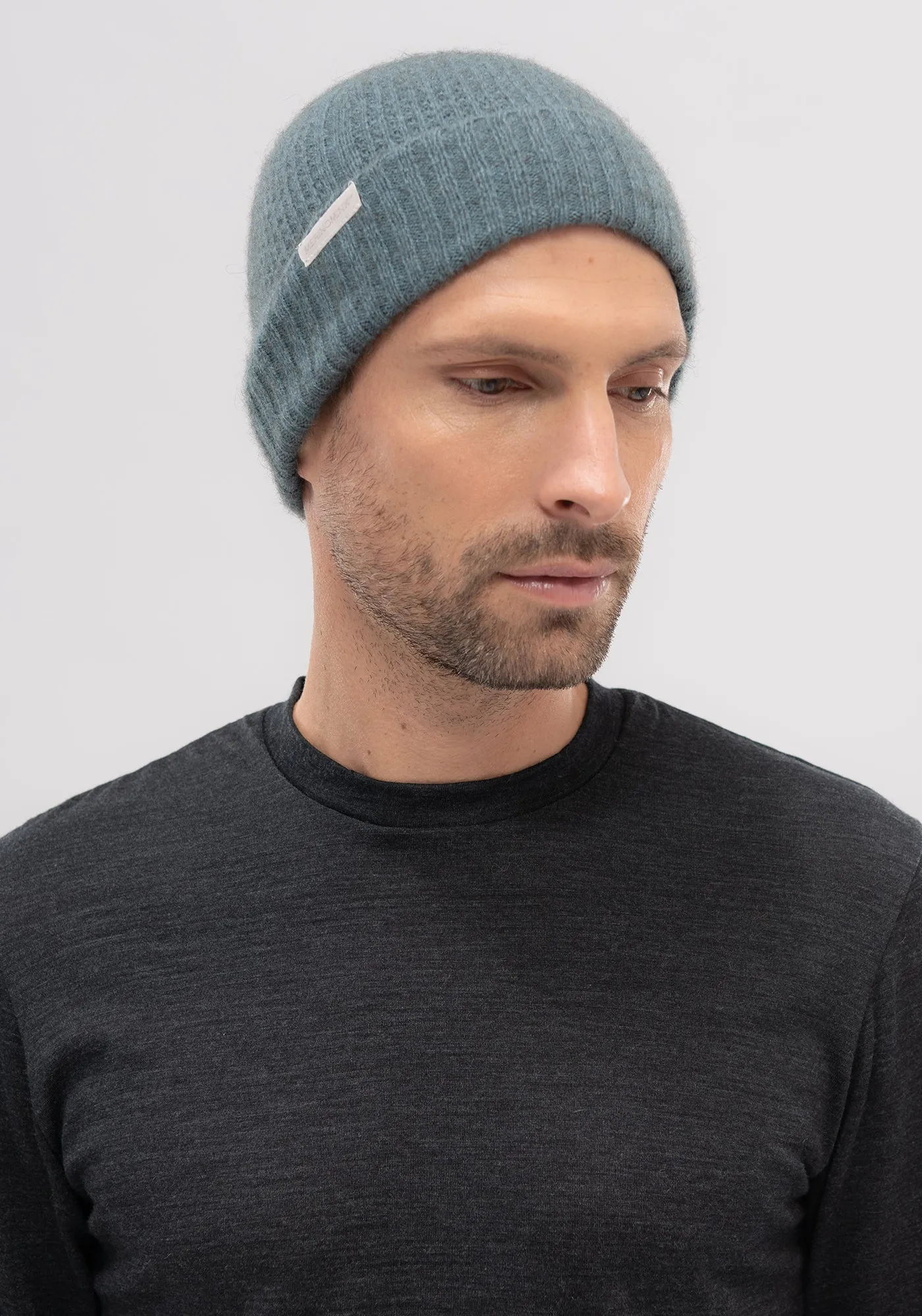 Finley Beanie - Fine Merino Wool, Brushtail Possum Fibre, Mulberry Silk Beanie - Made in New Zealand