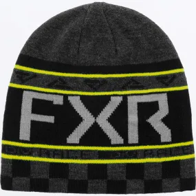 FXR Race Division Beanie Char Heather/Hi-Vis