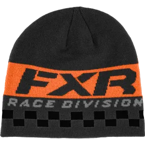 FXR Race Division Beanie Char Heather/Orange