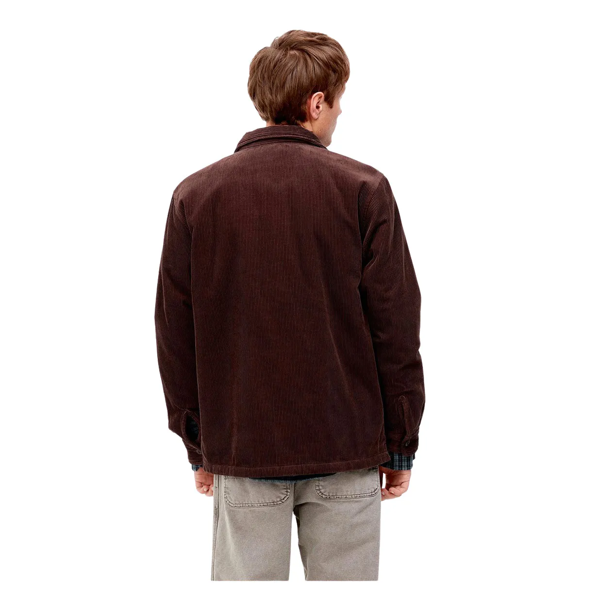 Giacca-Camicia Carhartt Whitsome Shirt Jac Bordeaux