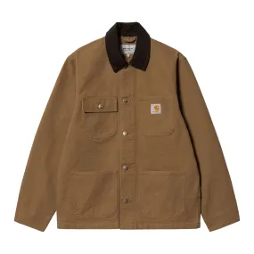 Giubbino Carhartt WIP  Michigan Coat (Summer) Marrone