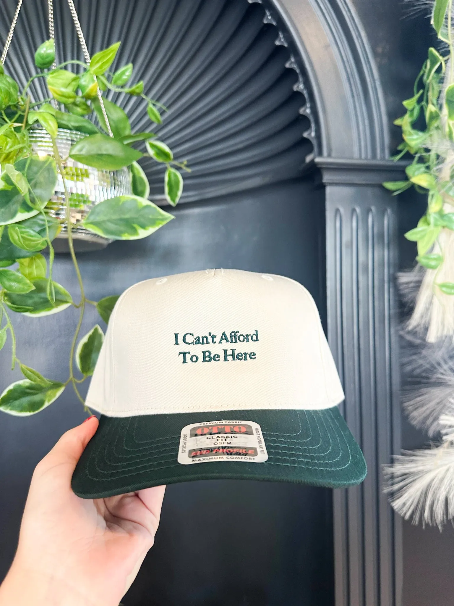 I Can't Afford to Be Here Trucker Hat