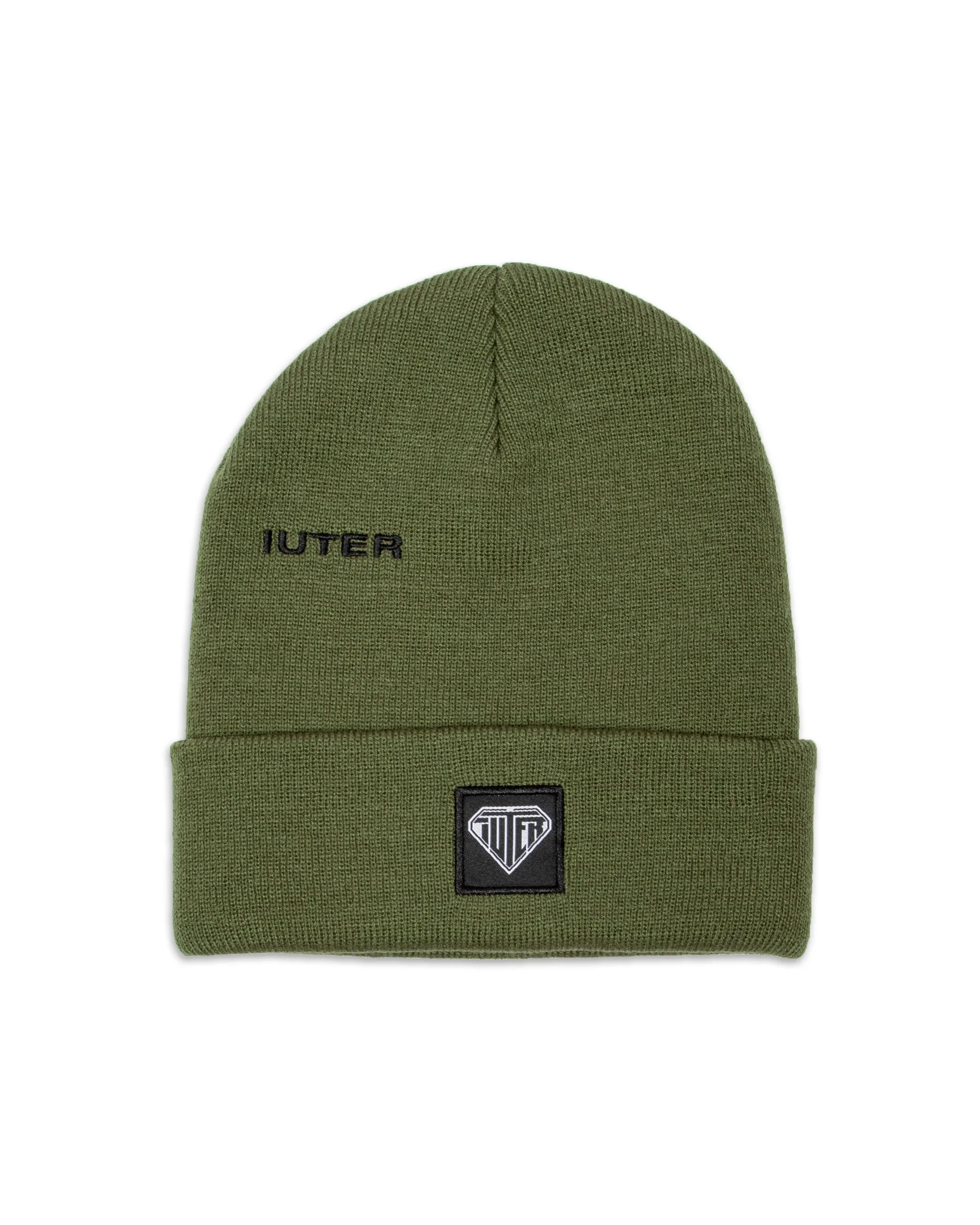 Iuter Beanie Logo Fold 21WIBNP08-ARMY