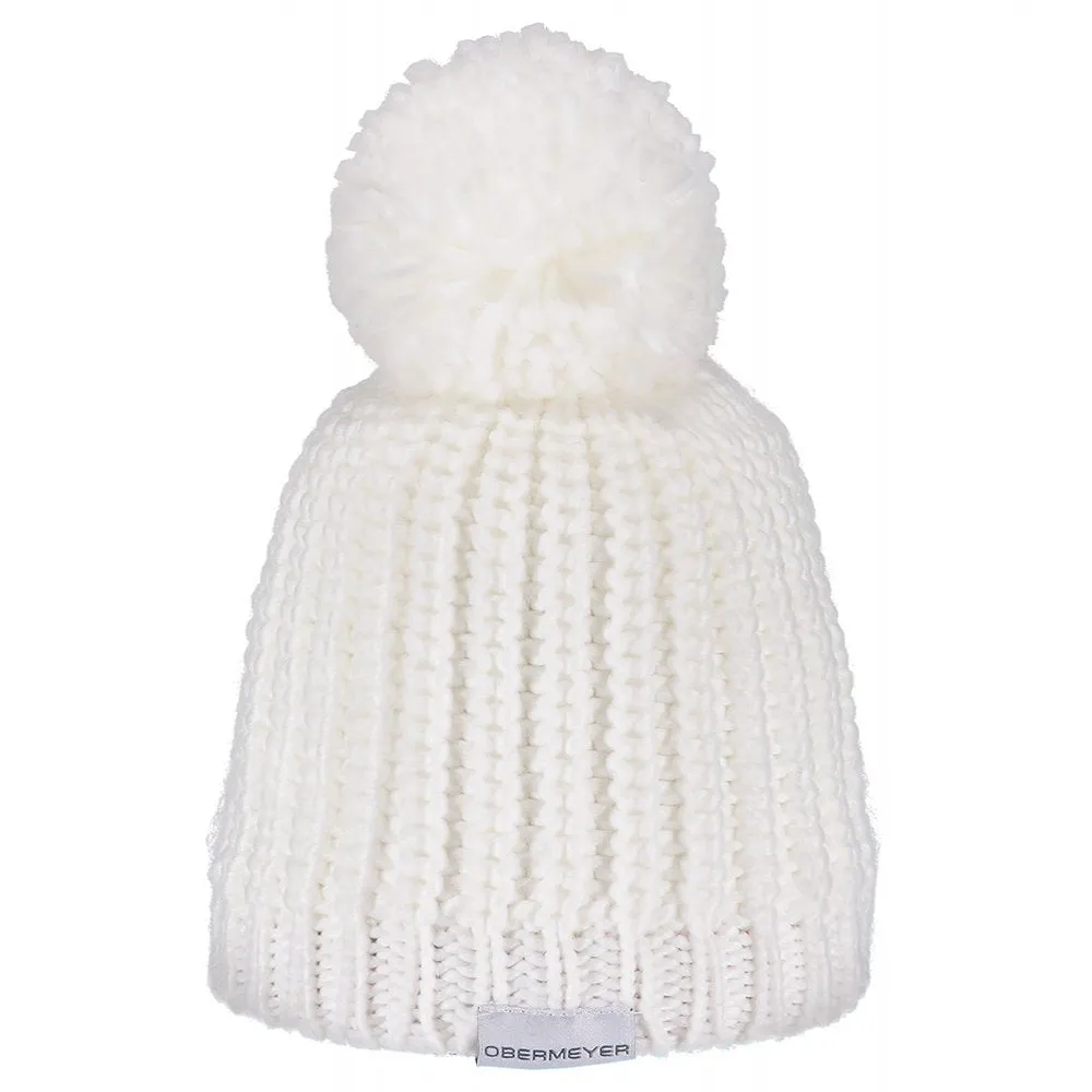 Kid's Lee Knit Beanie Hat - White